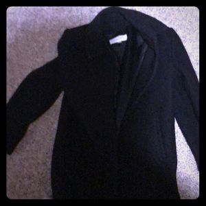Black heavy coat perfect for winter